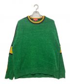 SUPREMEシュプリーム）の古着「Stripe Chenille Sweater Green」｜グリーン