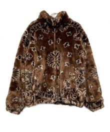 SUPREME（シュプリーム）の古着「Bandana Faux Fur Bomber Jacket」｜ブラウン