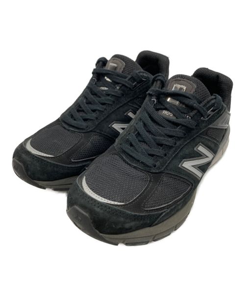 NEW BALANCE（ニューバランス）NEW BALANCE (ニューバランス) ローカットスニーカー ブラック サイズ:24cm　US7の古着・服飾アイテム