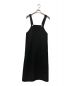 THE RERACS (ザ リラクス) APRON DRESS ブラック サイズ:36：19000円