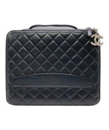 CHANEL（シャネル）の古着「タブレットケース」｜ブラック