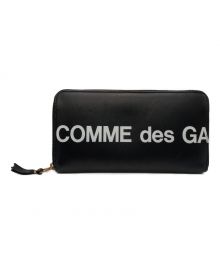 COMME des GARCONS（コムデギャルソン）の古着「HUGE LOGO LONG WALLET」｜ブラック