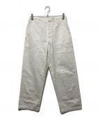 orSlowオアスロウ）の古着「SUMMER FATIGUE PANTS」｜ベージュ