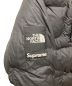 中古・古着 THE NORTH FACE (ザ ノース フェイス) SUPREME (シュプリーム) 800Fill Half Zip Hooded Pullover ブラック サイズ:Ⅿ：53000円