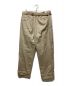 MAISON EUREKA (メゾンエウレカ) VINTAGE REWORK CHINOS / ヴィンテージリワークチノ ベージュ サイズ:S：5000円