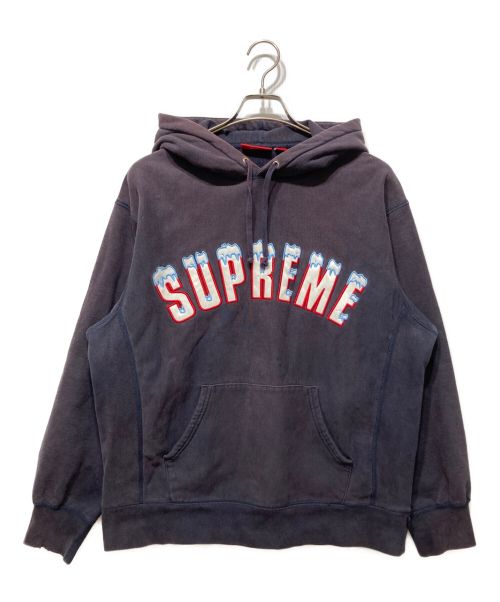 SUPREME（シュプリーム）SUPREME (シュプリーム) Icy Arc Hooded Sweatshirt パープル サイズ:‐の古着・服飾アイテム