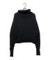 ISSEY MIYAKE (イッセイミヤケ) WOOL SHELL KNIT ブラック サイズ:Ⅿ：39000円