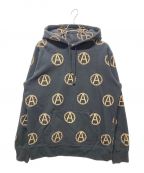 SUPREME×UNDERCOVERシュプリーム×アンダーカバー）の古着「ANARCHY HOODED SWEATSHIRT」｜ブラック