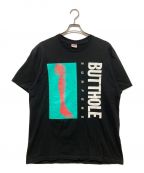 SUPREMEシュプリーム）の古着「Butthole Surfers Leg Tee」｜ブラック