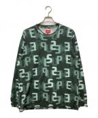 SUPREMEシュプリーム）の古着「Letters LS Top」｜ブラック