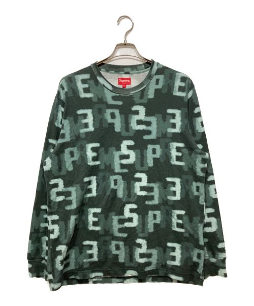 SUPREME（シュプリーム）SUPREME (シュプリーム) Letters LS Top ブラック サイズ:Mの古着・服飾アイテム