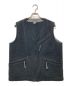 Porter Classic（ポータークラシック）の古着「FLEECE ZIP VEST」｜ブラック