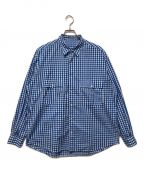 Porter Classicポータークラシック）の古着「ROLL UP SHIRT」｜ブルー