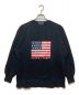 POLO SPORT（ポロスポーツ）の古着「Stars And stripes Sweat」｜ブラック