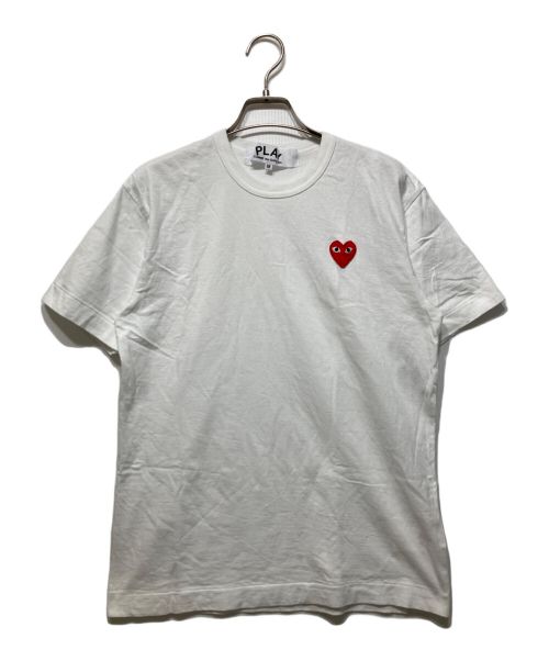 PLAY COMME des GARCONS（プレイ コムデギャルソン）PLAY COMME des GARCONS (プレイ コムデギャルソン) T-Shirt ホワイト サイズ:Ⅿの古着・服飾アイテム