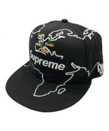 SUPREME×New Era（シュプリーム×ニューエラ）の古着「キャップ」｜ブラック