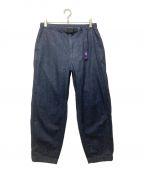 THE NORTHFACE PURPLELABELザ・ノースフェイス パープルレーベル）の古着「Denim Wide Tapered Pants」｜インディゴ