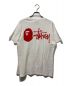 stussy (ステューシー) Tシャツ ホワイト サイズ:Ⅿ：5000円