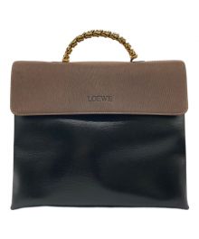 LOEWE（ロエベ）の古着「ベラスケス2WAYハンドバッグ」｜ブラウン