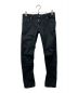 DSQUARED2（ディースクエアード）の古着「SEXY TWIST JEAN」｜ブラック