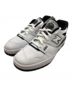 NEW BALANCEニューバランス）の古着「ローカットスニーカー」｜ホワイト×ブラック