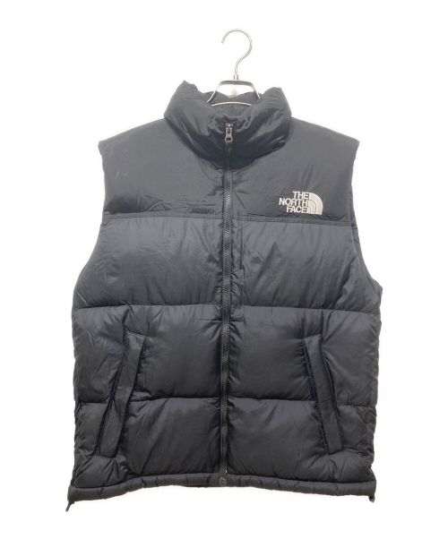 THE NORTH FACE（ザ ノース フェイス）THE NORTH FACE (ザ ノース フェイス) ヌプシダウンベスト ブラック サイズ:Lの古着・服飾アイテム