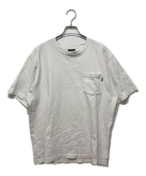 THRASHER（スラッシャー）THRASHER (スラッシャー) Ron Herman (ロンハーマン) ポケットTシャツ ホワイト サイズ:Sの古着・服飾アイテム