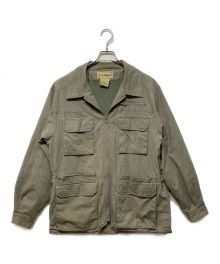 L.L.Bean（エルエルビーン）の古着「サファリジャケット」｜グリーン