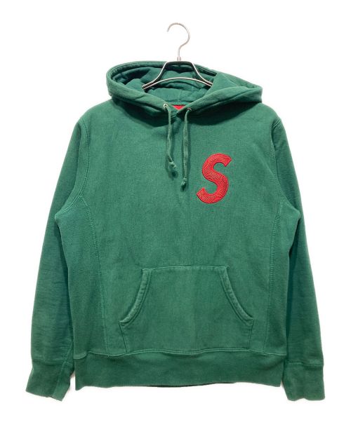 SUPREME（シュプリーム）SUPREME (シュプリーム) Sロゴパーカー グリーン サイズ:Sの古着・服飾アイテム