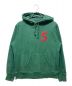 SUPREME（シュプリーム）の古着「Sロゴパーカー」｜グリーン