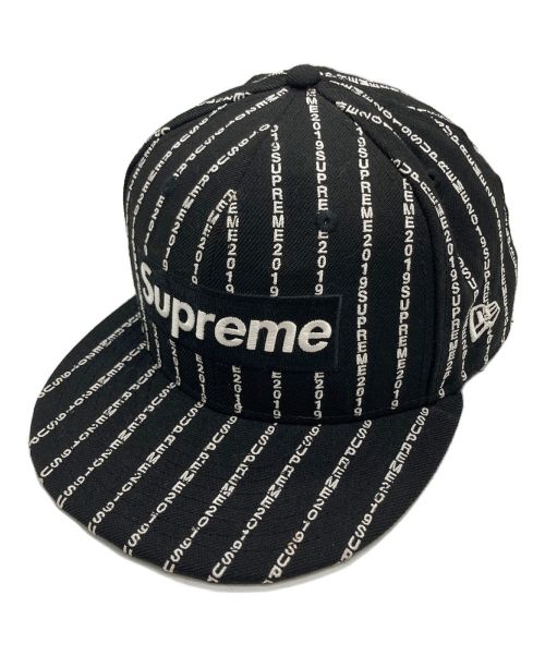 SUPREME（シュプリーム）SUPREME (シュプリーム) New Era (ニューエラ) キャップ ブラック サイズ:60.6cmの古着・服飾アイテム