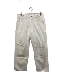 KAPTAIN SUNSHINE（キャプテンサンシャイン）の古着「Wide 5PKT Trousers」｜ホワイト