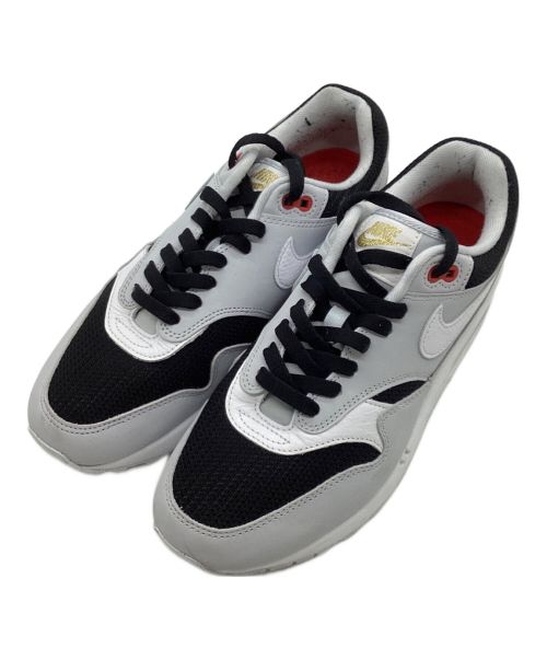 NIKE（ナイキ）NIKE (ナイキ) ローカットスニーカー / AIR MAX 1 WHITE-BLACK-SPORT RED サイズ:27㎝の古着・服飾アイテム