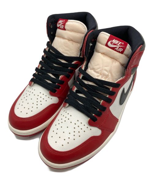 NIKE（ナイキ）NIKE (ナイキ) AIR JORDAN 1 HIGH OG レッド サイズ:28.5の古着・服飾アイテム