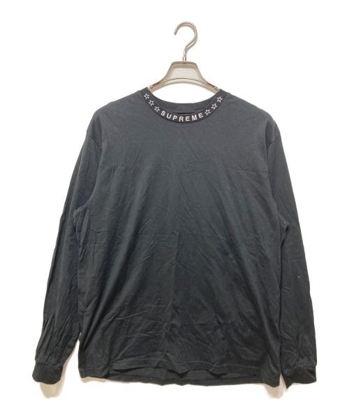 SUPREME（シュプリーム）SUPREME (シュプリーム) STARS COLLAR L/S TOPS ブラック サイズ:Lの古着・服飾アイテム