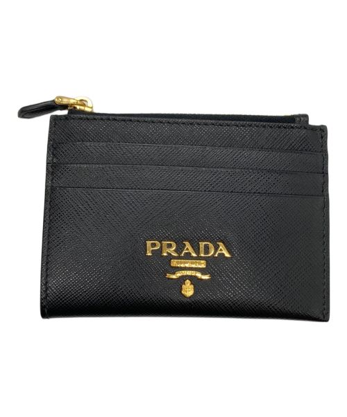 PRADA（プラダ）PRADA (プラダ) カードケース ブラックの古着・服飾アイテム