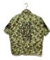 A BATHING APE (アベイシングエイプ) シャツ グリーン サイズ:L：8000円