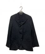 COMME des GARCONS HOMME PLUSコムデギャルソンオムプリュス）の古着「インサイドアウトスパンコール3Bジャケット」｜ブラック