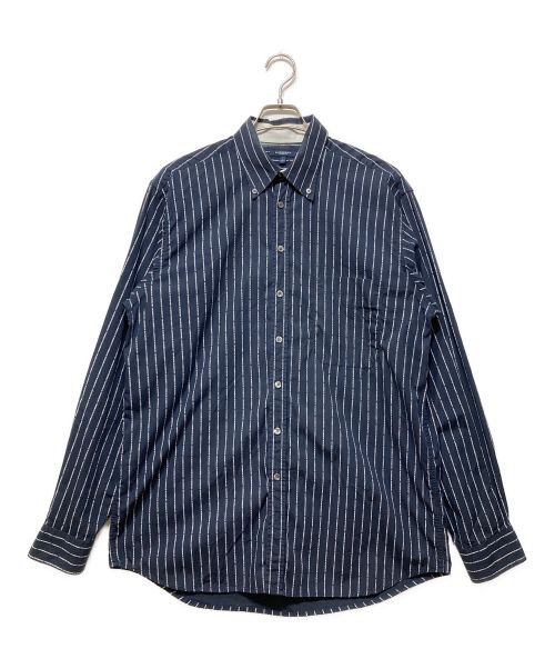 BURBERRY（バーバリー）BURBERRY (バーバリー) シャツ ネイビー サイズ:Lの古着・服飾アイテム