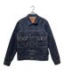 BURGUS PLUS（バーガスプラス）の古着「デニムジャケット / Natural Indigo 2nd Type Denim Jacket」｜インディゴ