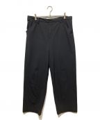 SUNSEAサンシー）の古着「STRAIGHT PANTS」｜ブラック