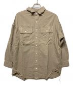 REMI RELIEFレミレリーフ）の古着「Chambray Shirt」｜ベージュ