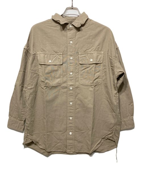 REMI RELIEF（レミレリーフ）REMI RELIEF (レミレリーフ) Chambray Shirt ベージュ サイズ:FREEの古着・服飾アイテム