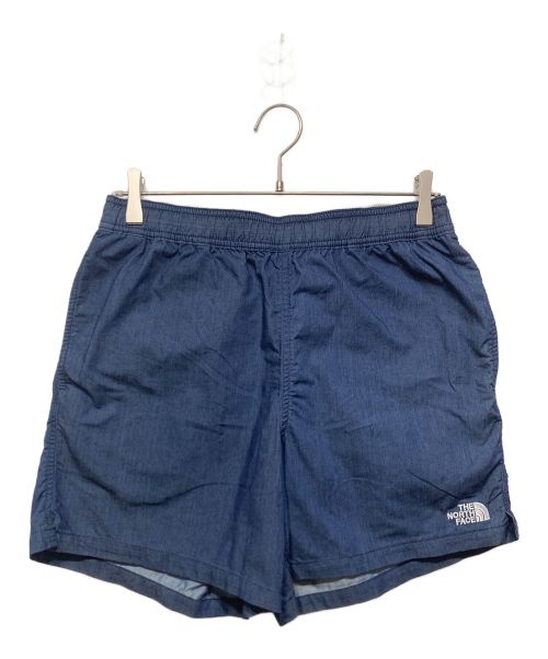 THE NORTH FACE（ザ ノース フェイス）THE NORTH FACE (ザ ノース フェイス) NYLON DENIM VERSATITLE SHORT ネイビー サイズ:Lの古着・服飾アイテム