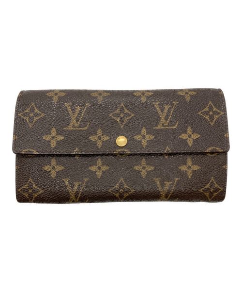 LOUIS VUITTON（ルイ ヴィトン）LOUIS VUITTON (ルイ ヴィトン) 長財布 ブラウンの古着・服飾アイテム