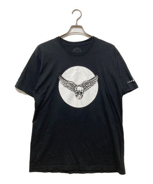 CHROME HEARTS（クロムハーツ）CHROME HEARTS (クロムハーツ) フォティウイング クレセントムーンTシャツ ブラック サイズ:Ⅼの古着・服飾アイテム