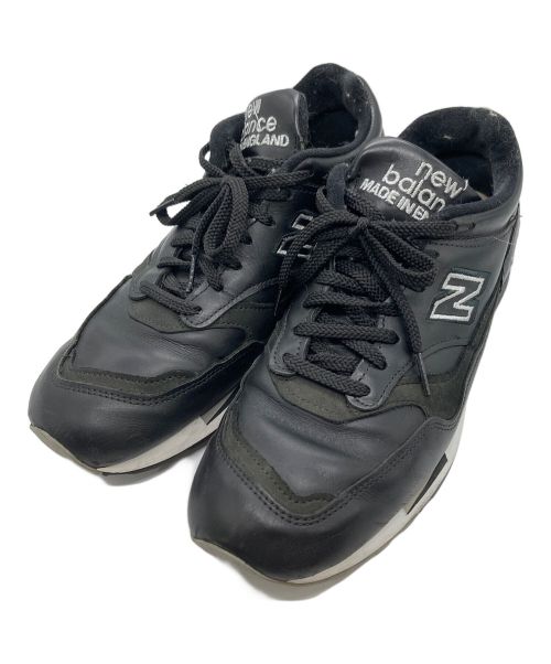 NEW BALANCE（ニューバランス）NEW BALANCE (ニューバランス) レザ-ローカットスニーカー ブラック サイズ:27cmの古着・服飾アイテム