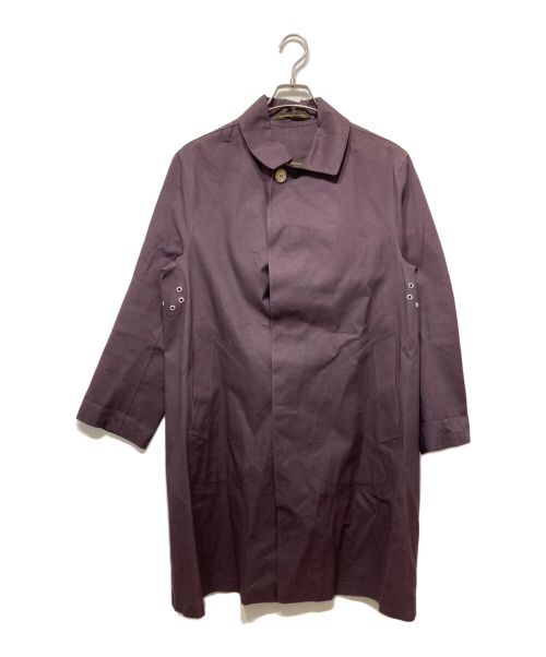 MACKINTOSH（マッキントッシュ）MACKINTOSH (マッキントッシュ) ゴム引きコート パープル サイズ:Ⅿの古着・服飾アイテム