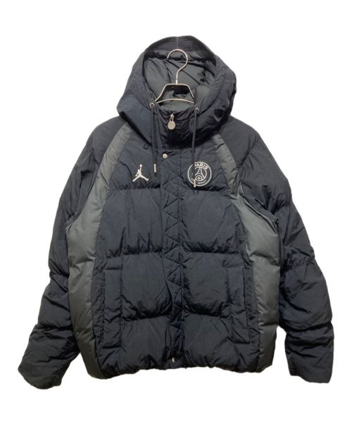 JORDAN（ジョーダン）JORDAN (ジョーダン) Paris Saint-Germain (パリ・サン ジェルマン) 中綿ジャケット ブラック サイズ:Sの古着・服飾アイテム