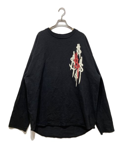 CVTVLIST（カタリスト）CVTVLIST (カタリスト) WATCH LONGSLEEVE TEE ブラック サイズ:2の古着・服飾アイテム